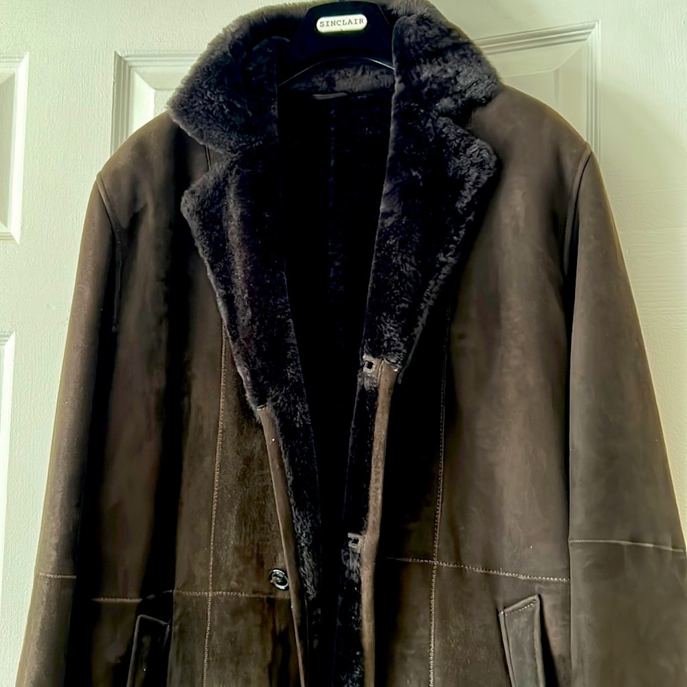 Men’s shearling coat